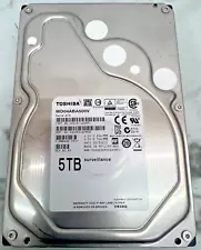 TOSHIBA 5TB SURVEILLANCE INTERNAL HDD MD04ABA500V HDEUR10GZA51 T5-E18