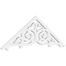 Ekena Millwork GPP048X016X100ATH Athens Architectural Grade PVC Gable Pediments