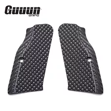 Guuun G10 Grip for Tanfoglio Small Frame Pistol Grips Palm Dimple Bogies Texture