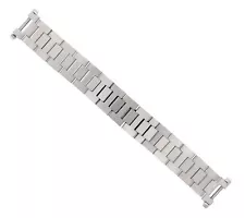 18MM WATCH BAND FOR 35MM CARTIER DE PASHA WATCH SOLID STAINLESS STEEL BRUSHED