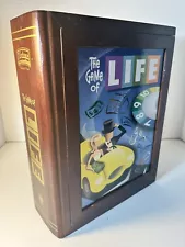 Rare! LIFE - Vintage Game Collection - Wooden Storage Book Shelf Box