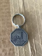 St Mark Church Cincinnati Ohio Key Ring , Antique, Found In Estate Sale , Made O