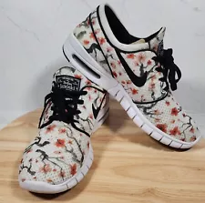 Nike SB Stefan Janoski Max Men Sz 8 'Cherry Blossom' 807497-101 Sneakers