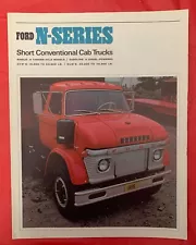 1966 Ford "N-SERIES" Original Truck Dealer Sales Brochure / Catalog