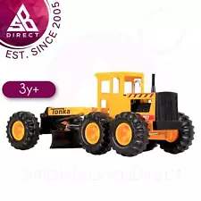 Tonka Steel Classics Toy Road Grader for Kid's│Collectible Construction toy│3y+