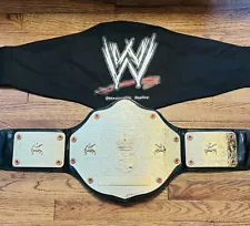 OFFICIAL FIGS TOY CO WWE BIG GOLD WORLD CHAMPIONSHIP REPLICA WRESTLING BELT 2MM