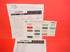 1956 PONTIAC CHIEFTAIN STAR CHIEF CONVERTIBLE CATALINA SAFARI PAINT CHIPS SW