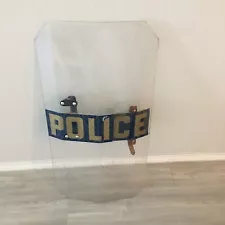 Vintage Riot Shield Authentic Police Tactical Protest