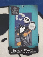 Nightmare Before Christmas Jack Beach Soft Towel for Bath Pool by Disney