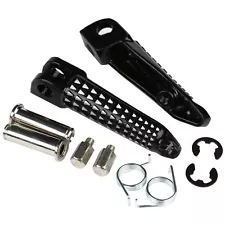 Front Footrests Foot pegs For Kawasaki Ninja 650R(EX650) 2006-2013 Motorcycle (For: 2006 Ninja 650R)