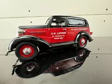 Spec Cast Snap On Tools 1937 Chevy Sedan Delivery 1/25 Scale Diecast Coin Bank