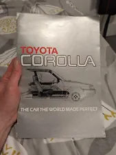 1983/1984 Toyota Corolla E80 Sales Brochure