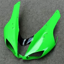 Front Upper Fairing Headlight Cowl Nose Fit for 2007-2008 Kawasaki Ninja ZX6R (For: 2008 Kawasaki)