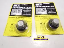 Lot of 2 - HKS MK3-A Speed Loader for 357 COLT Mark III MK 5 Trooper King Cobra