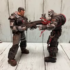 NECA Gears of War Marcus vs. Drones Action Figure Rare Item No Box