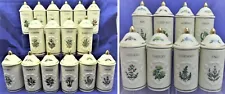 Lenox Spice Garden Spice Jars CHOICE EVC