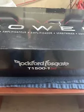 Rockford Fosgate T1500-1bdCP 1-Channel Car Amp