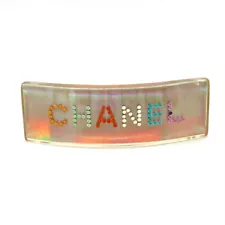 Auth CHANEL - Clear Multi Plastic Other Jewellery