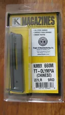 TRIPLE K 660M 9rd NEW Magazine Mag Clip for Norinco TT Olympia CHINESE 22lr 22