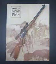 1965 Marlin Sporting Firearms gun catalog, Rifle & Shotgun