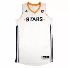 Salt Lake City Stars Authentic On-Court Team Issued Pro Cut White Jersey Men's