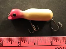 Unbranded Hand Carved Wood Topwater Fishing Lure