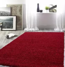 LIVING ROOM THICK LARGE SHAGGY RUG BEDROOM NON-SLIP CARPET HALLWAY RUNNER RUGS