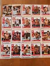 2022 UFC PANINI Bronze Foil Parralles Qty: 20 - All Cards In Photo - Near Mint