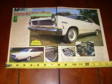 1967 MERCURY CYCLONE ORIGINAL 1991 ARTICLE