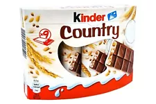 27pcs / 3boxes KINDER COUNTRY ð« genuine chocolate from Germany 1.4lbs ✈ TRACKED