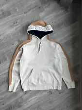 Supreme men's big logo on hood hoodie Size: M