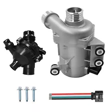 Engine Water Pump W/Thermostat & Bolt For BMW 128i 325i 328i 528i X3 11517586925 (For: BMW 128i)