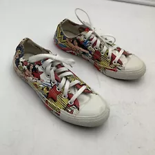 Converse DC Comics Wonder Woman Shoes Low Top Sneakers Unisex Mens 5 / Womens 7