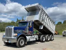 2011 Peterbilt 388 15 yard Tri/A Dump Truck Hauler M/T CAT PTO bidadoo