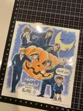 Conan not for sale Halloween greeting card collection valuables anime cartoon