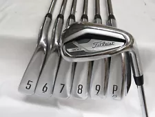 Used Titleist T300 Iron Set 5-GW AMT Red R300 Regular Flex Steel Shafts 5-PW, 48