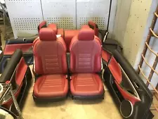 2017-2019 LEXUS RC350 Front and Rear Seat Set w/Interior Panels OEM