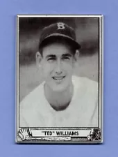 TED-WILLIAMS-BASEBALL-CARD-lt-MAGNET-gt-BOSTON-RED-SOX-HALL-FAME-VINTAGE-BALL-1