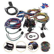 Universal Extra Long Wires 21 Circuit Wiring Harness For Chevy Ford Jeep Ford