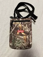 2019 Supreme Realtree Camo Shoulder Bag Cordura FW19 Utility Pouch - Lightly Use