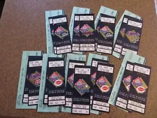 RARE pair of unused Montreal Expos Game Tickets with free Parking stub - U pick