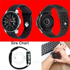 Superior Quality 22mm Rubber Watchband for Verizon Samsung Gear S3 Classic R775V