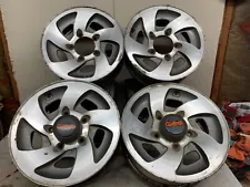 1991-95 GEO TRACKER 15x5.5 ALUMINUM ALLOY WHEELS 5 ON 5.5 BOLT PATTERN SET OF 4