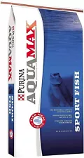 Purina | Aquamax Sportfish MVP Game Fish Feed for Bass, Bluegill, Trout | 50 ...