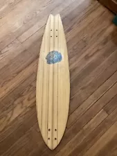 Vintage Sector 9 38" Waimea longboard skate board, bamboo