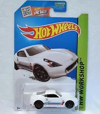 Hot Wheels Nissan 370Z White #248 HW Workshop For Sale