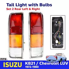 Pair Tail Lights Lamp Fit For Isuzu KB21 Chevrolet LUV Pickup Truck 1972-1980 (For: More than one vehicle)