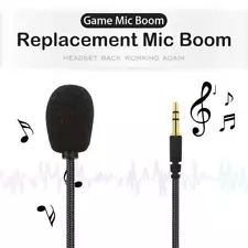 NEW Mini 35mm Flexible Microphone Mic For PC Laptop Skype Gaming Online Sale5