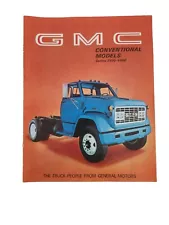 1969 GMC Rig Semi Truck Sales Brochure Booklet Catalog