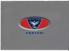 Venturi Atlantique c1999 French & Export Markets Sales Brochure 300 Biturbo